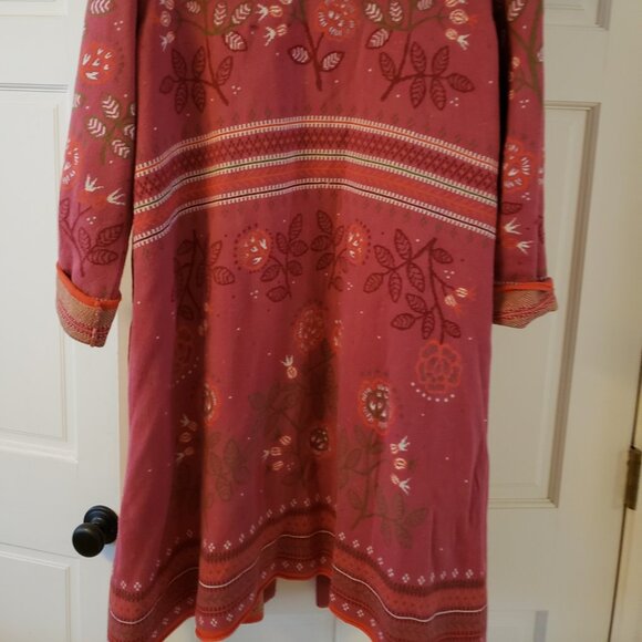 NOVEMBER PRICE DROP Coral cotton Gudrun Sjoden kimono sweater - Picture 2 of 4